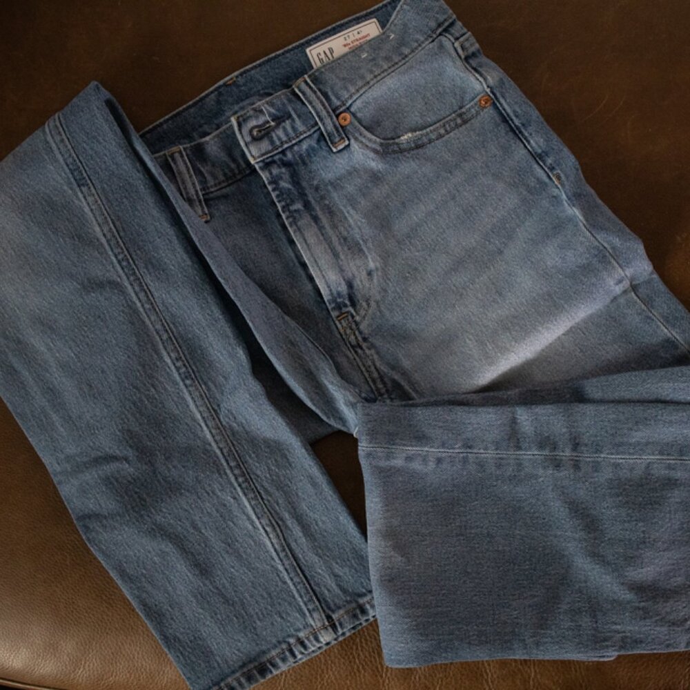 Gap 90s straight jeans 27/4L NWOT